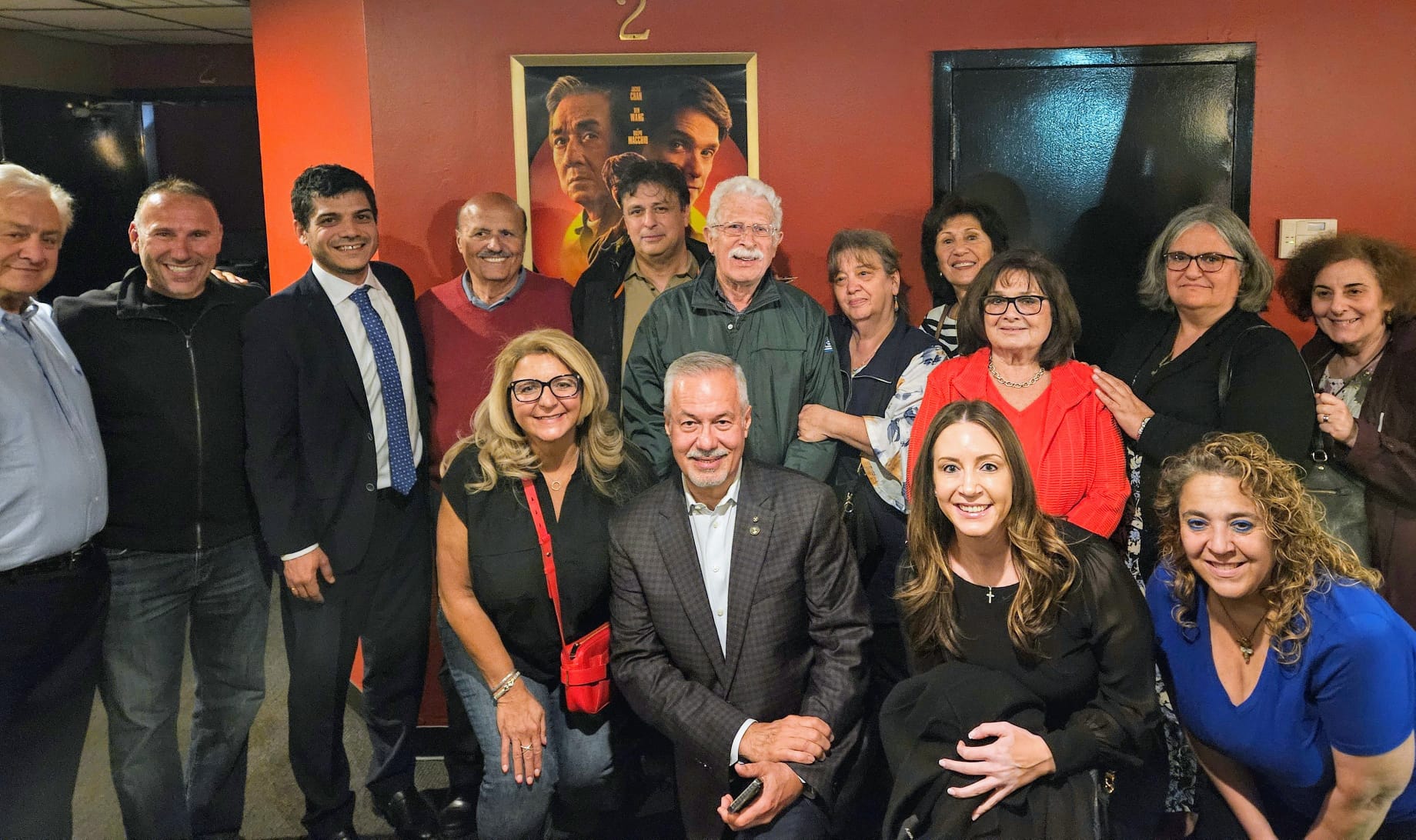 Members of the Cretan Associations of Chicago with the Consul General of Greece, Mr. Emmanuel Koumparakis