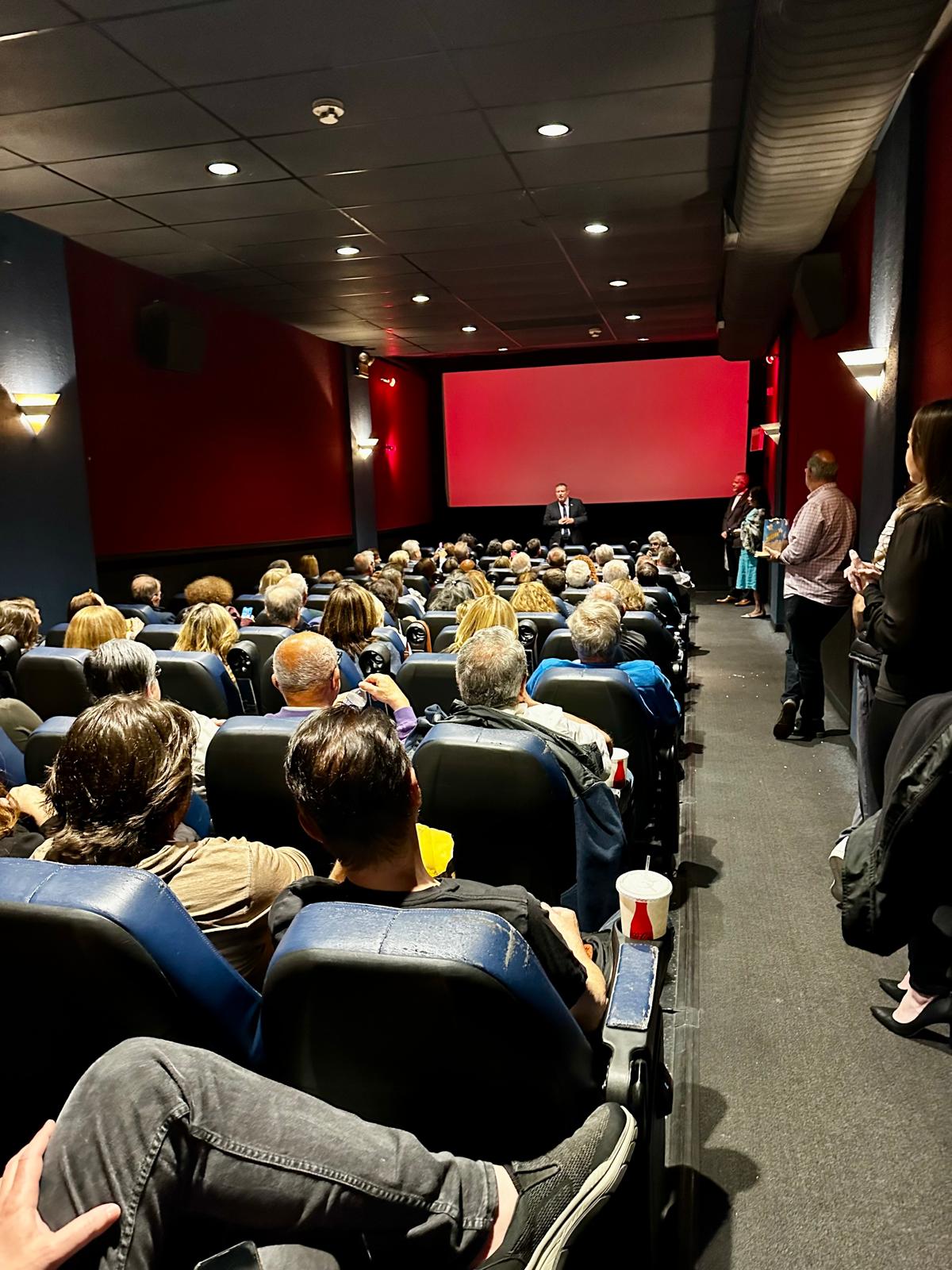 The premiere took place with a sold-out audience.