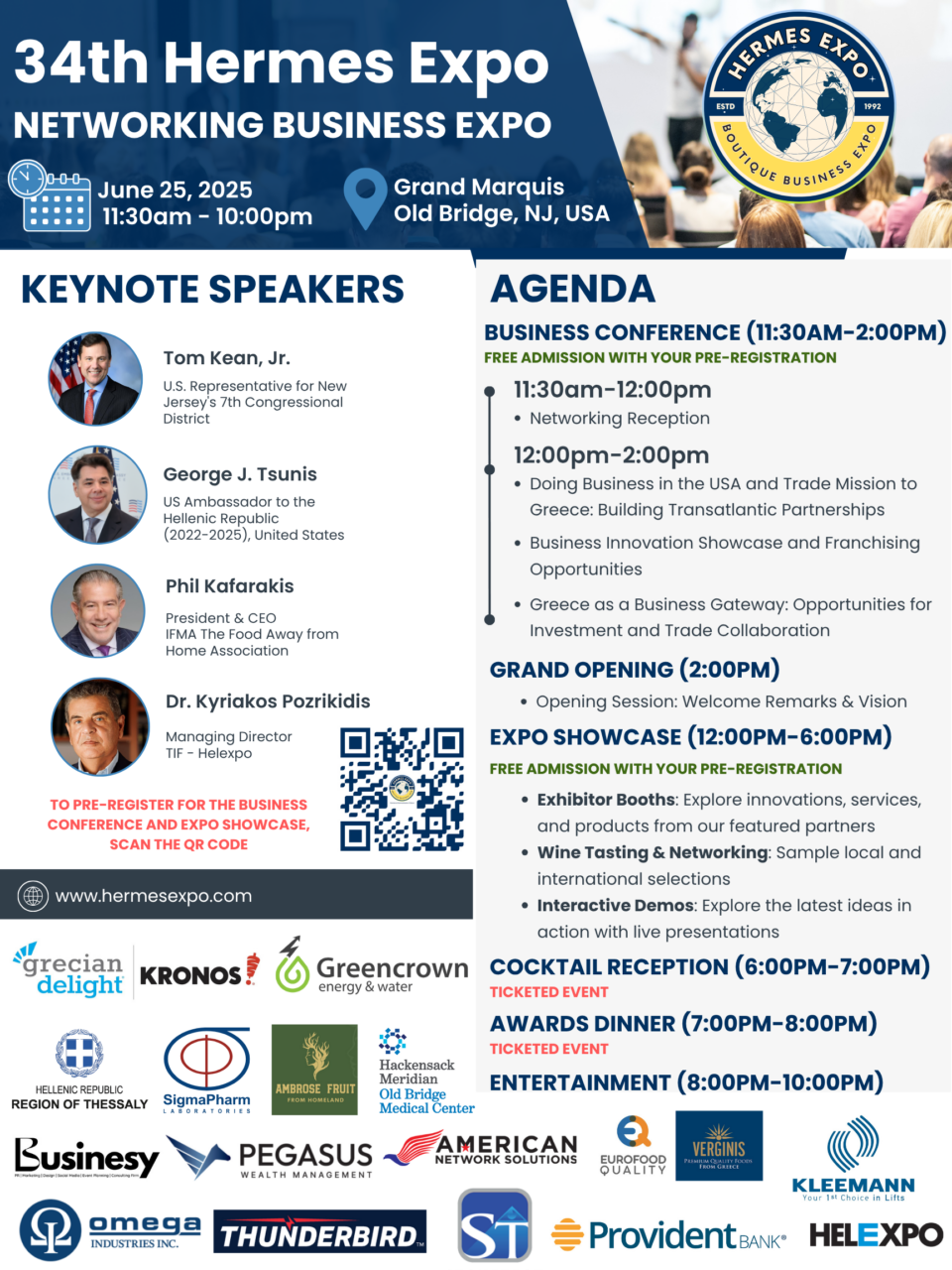 Hermes Expo 2025: Fueling the Future of Greek-American Business and Community Hermes Expo 2025: Keep the Greek-American Momentum Alive