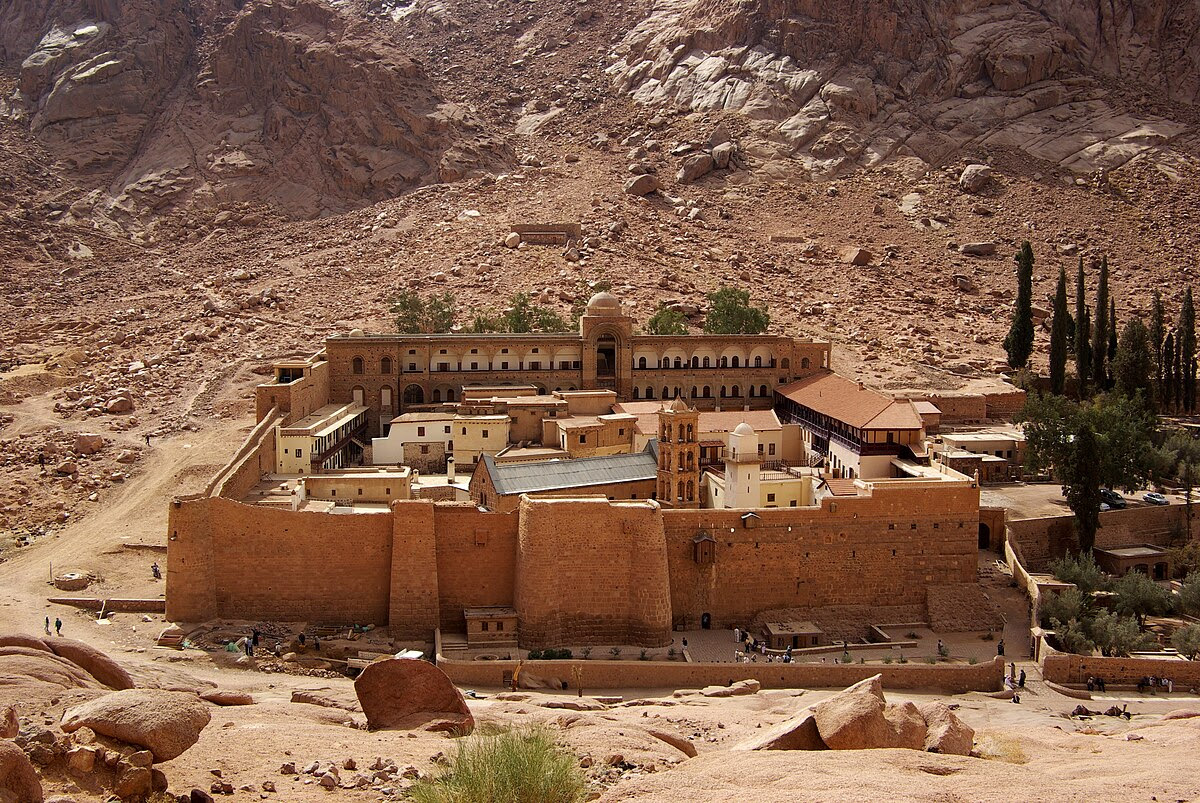 AHEPA Stands with The Holy Monastery of St. Catherine The Holy Monastery of St. Catherine