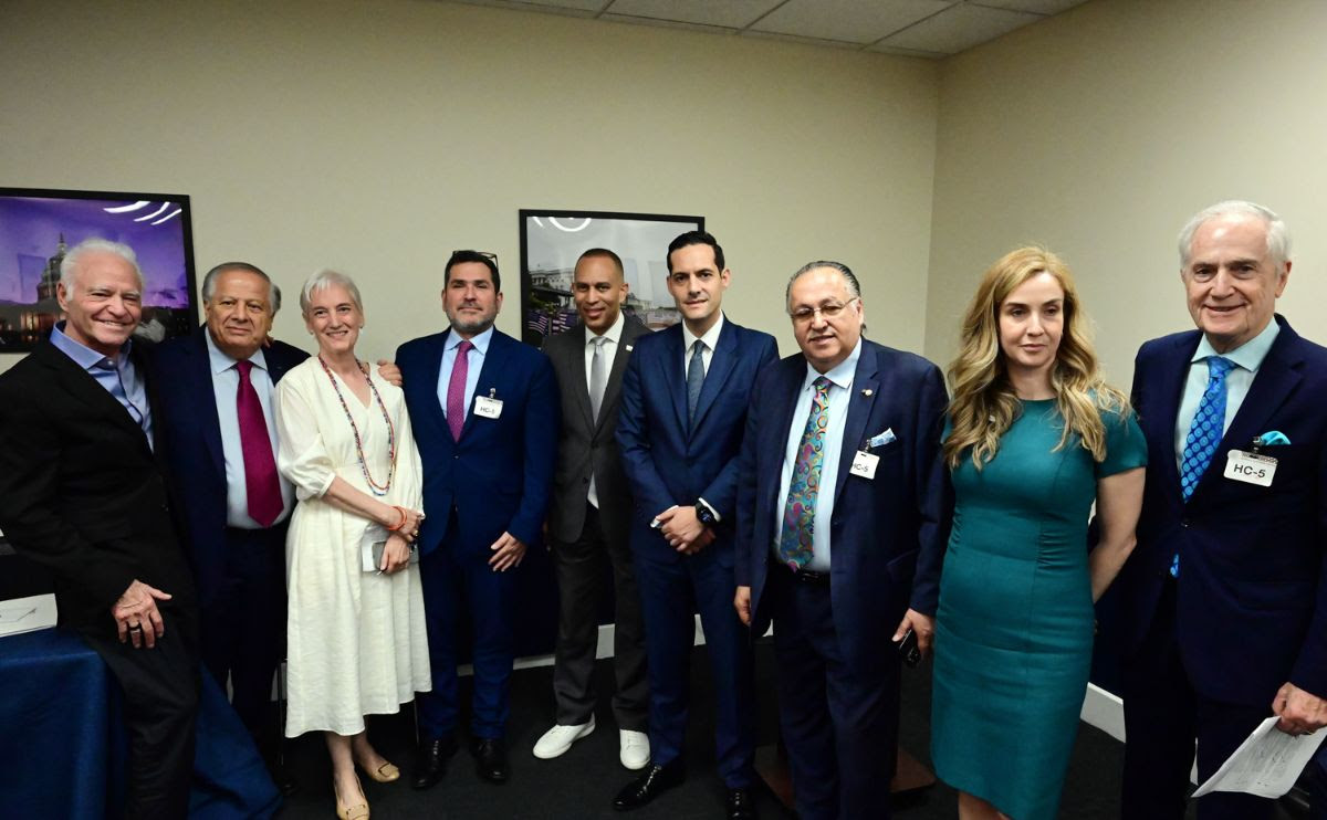 Hellenic leaders with Leader Jeffries