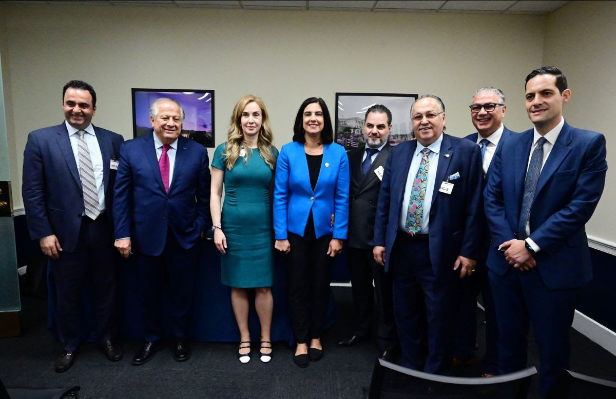 Hellenic leaders with Congresswoman Nicole Malliotakis