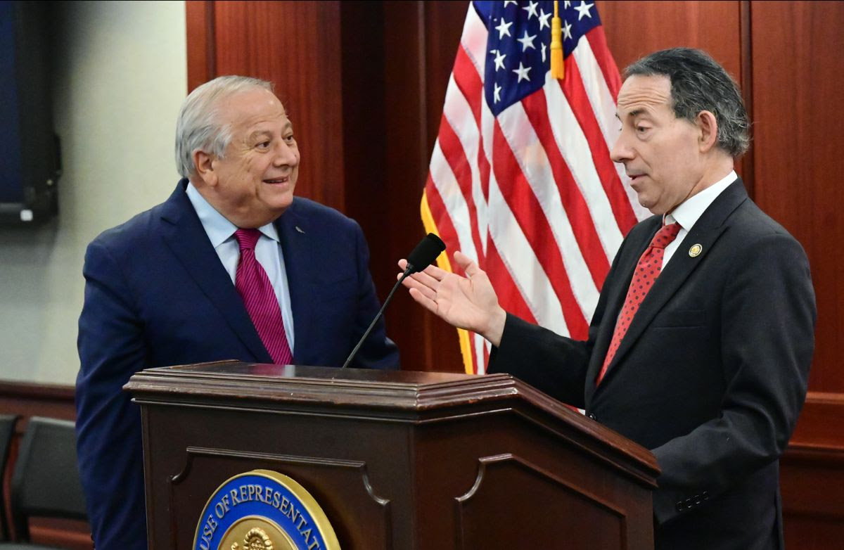 Philip Christopher and Congressman Raskin