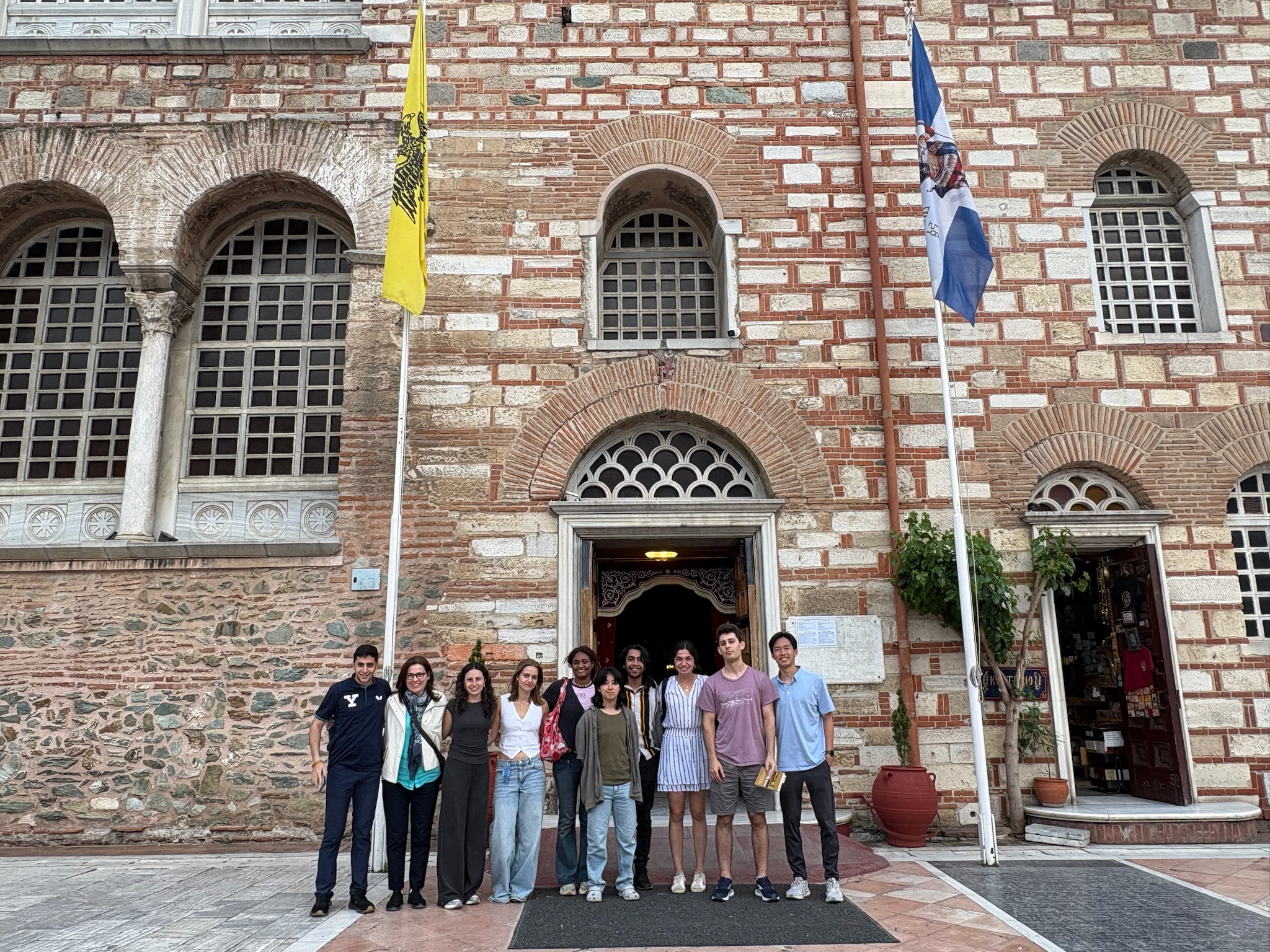 Greek language class in Thessaloniki summer program