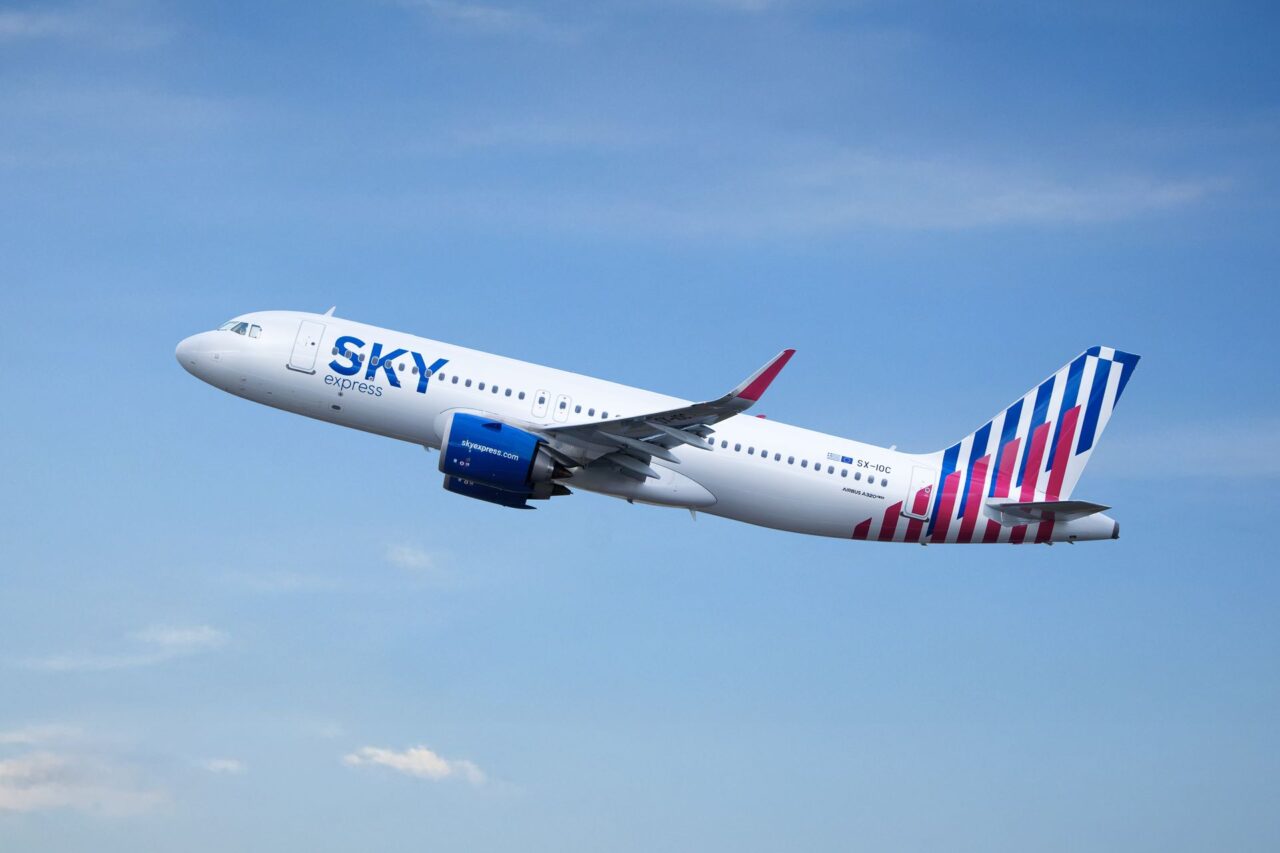 Η SKY express υποδέχεται το 11ο Airbus A320neo