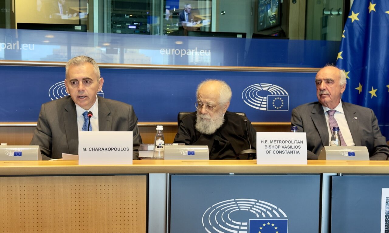 Μ. Χαρακόπουλος στο Ευρωκοινοβούλιο για κατεχόμενη Κύπρο: Καταστροφή θρησκευτικών μνημείων για αλλοίωση ιστορικής αλήθειας Χαρακόπουλος στο Ευρωκοινοβούλιο για κατεχόμενη Κύπρο