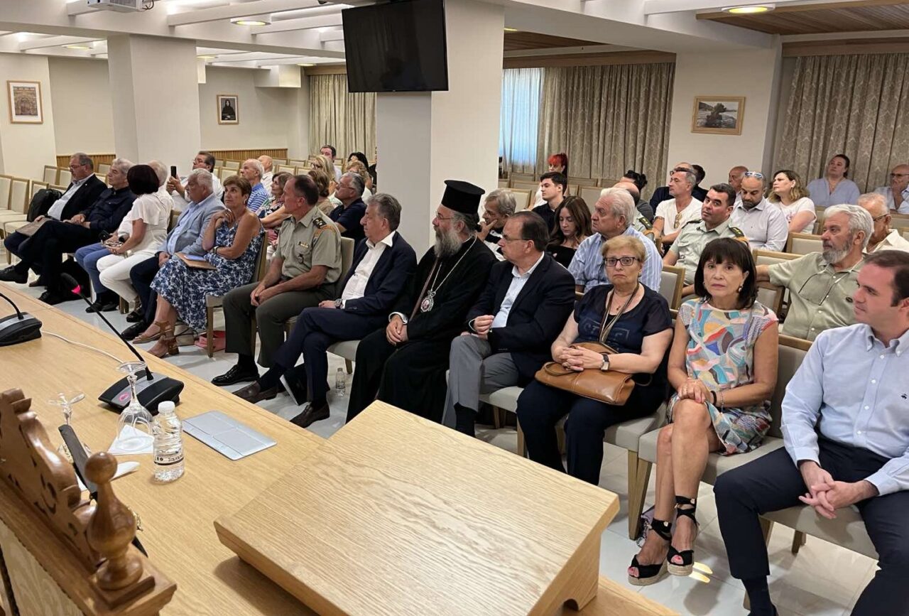 Χαιρετισμός Σταύρου Αρναουτάκη στη γενική συνέλευση των απόδημων Κρητών γενική συνέλευση των απόδημων Κρητών
