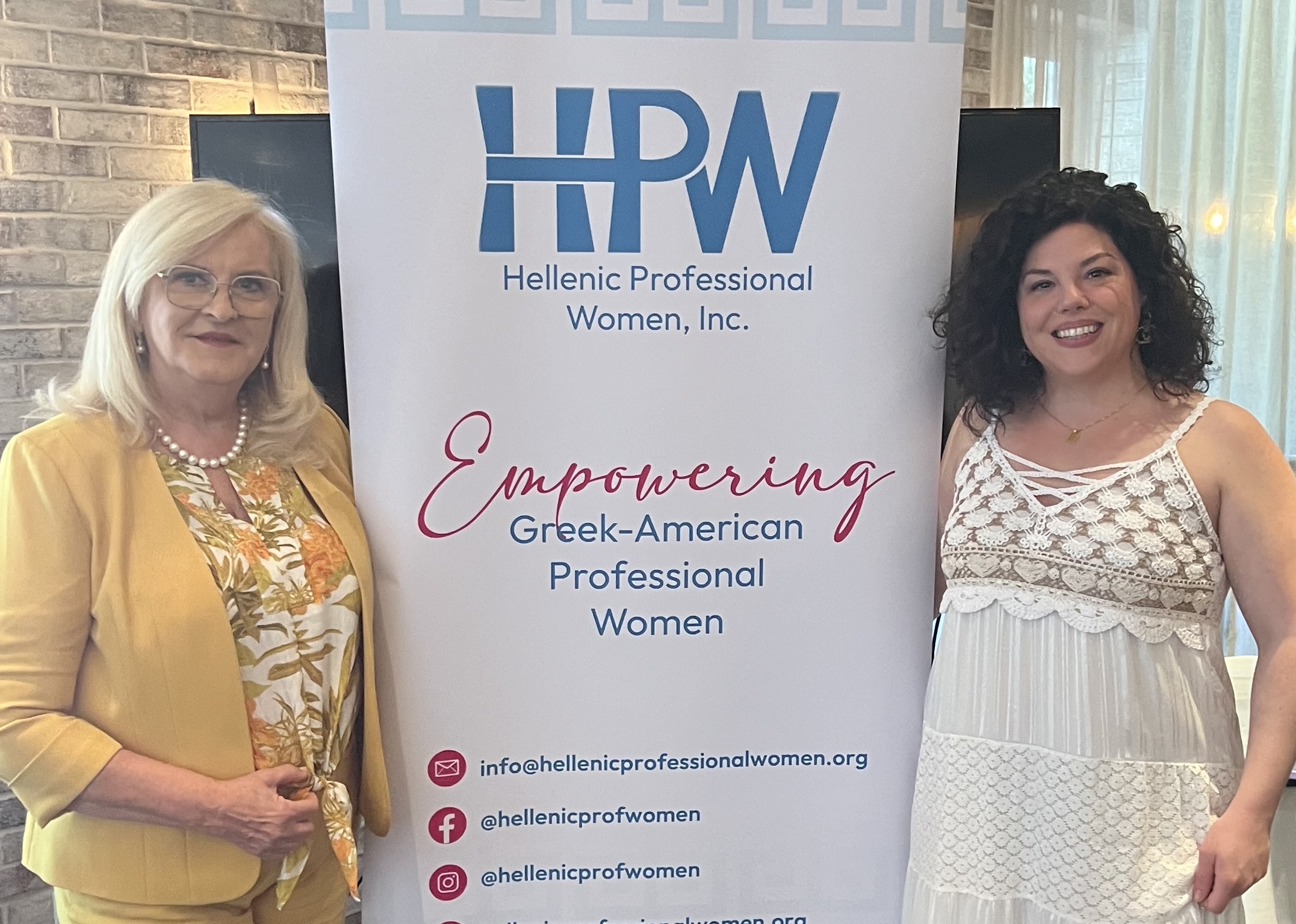 Yanna Darilis honored at Hellenic Professional Women Empower & Elevate Brunch in New York