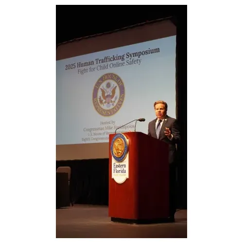 Congressman Haridopolos Hosts 2025 Human Trafficking Symposium at Eastern Florida State College Congressman Haridopolos Hosts 2025 Human Trafficking Symposium at Eastern Florida State College