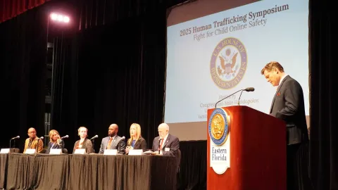 Congressman Haridopolos Hosts 2025 Human Trafficking Symposium at Eastern Florida State College