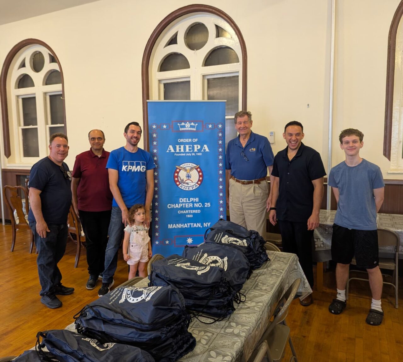 AHEPA Delphi 25 - Back to School Drive