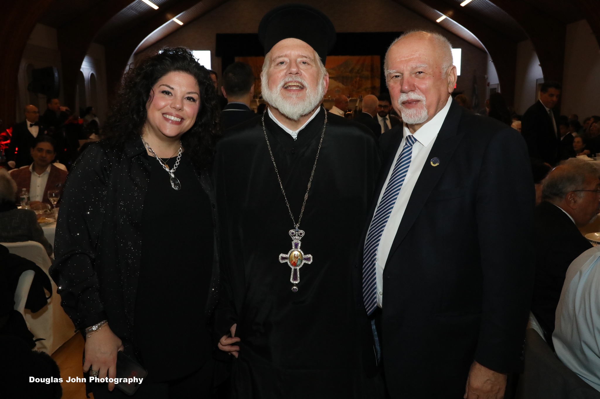 Father Nektarios honored at St. George Greek Orthodox Church Appreciation Dinner Dance in Piscataway, NJ.