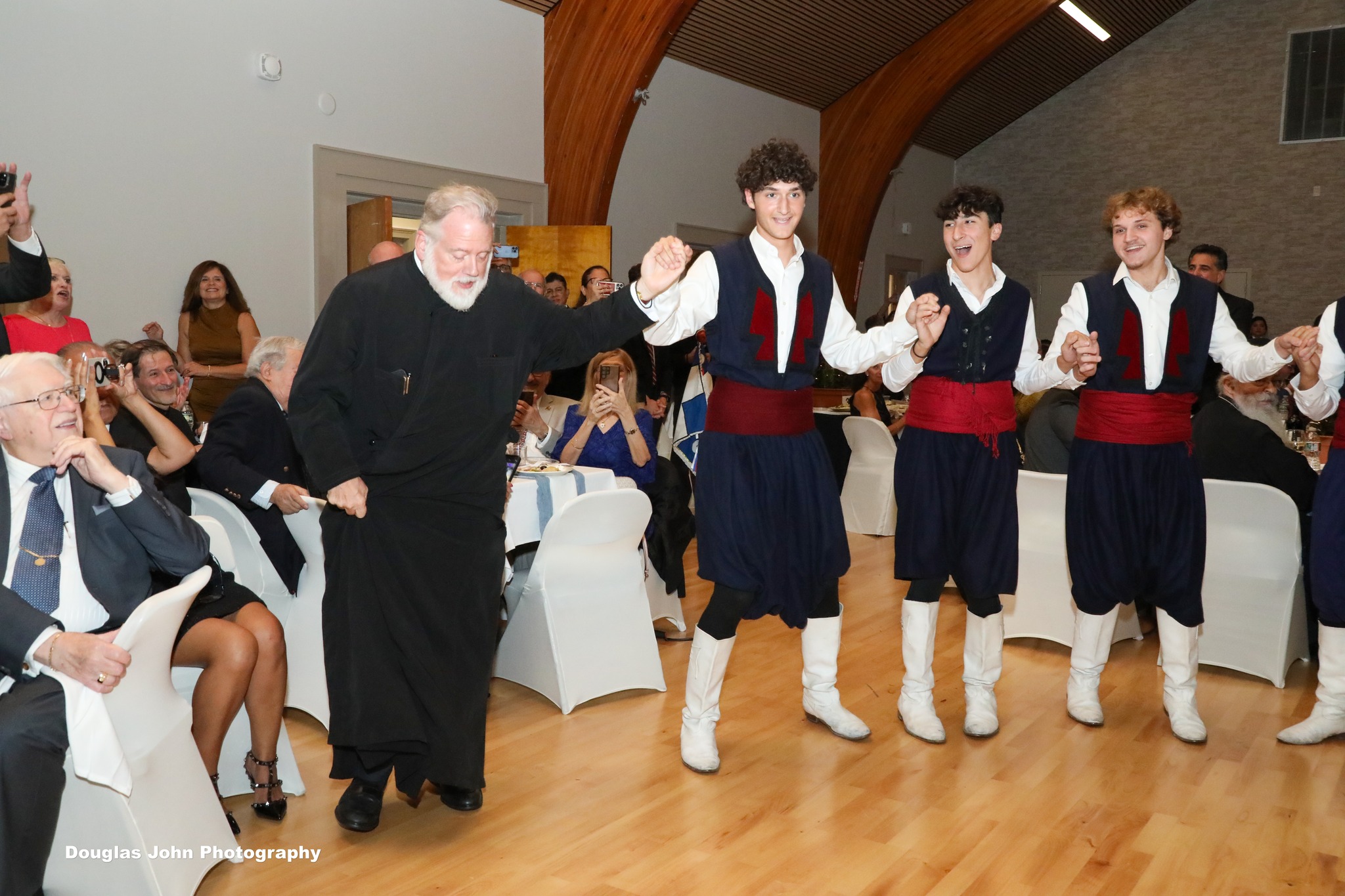 Father Nektarios honored at St. George Greek Orthodox Church Appreciation Dinner Dance in Piscataway, NJ.
