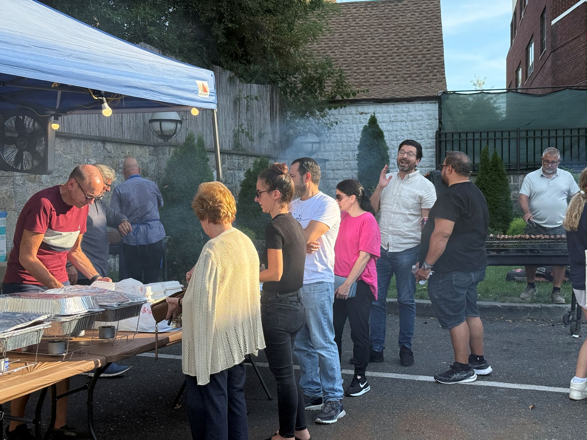 Lines for popular food