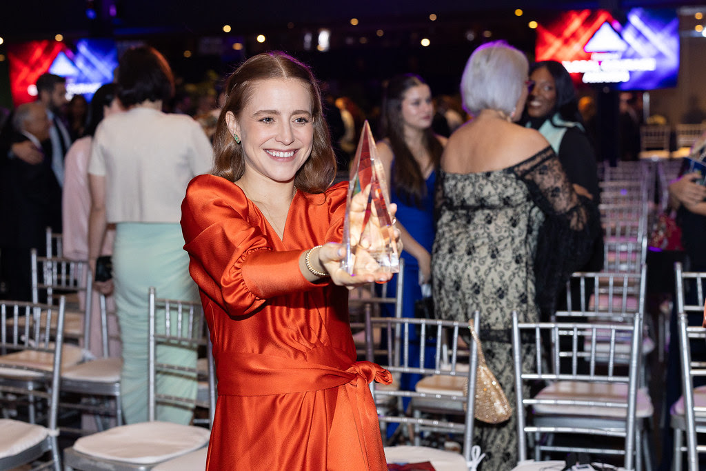On October 30, 2024 Machado’s daughter Ana Corina spoke on behalf of her mother at the 14th Annual OXI Courage Awards in Washington, DC