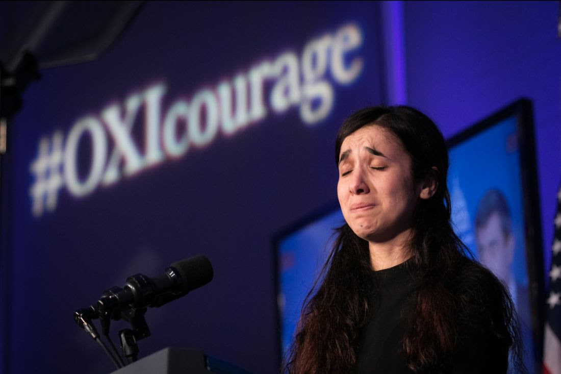 Nadia Murad at the 2019 OXI Courage Awards