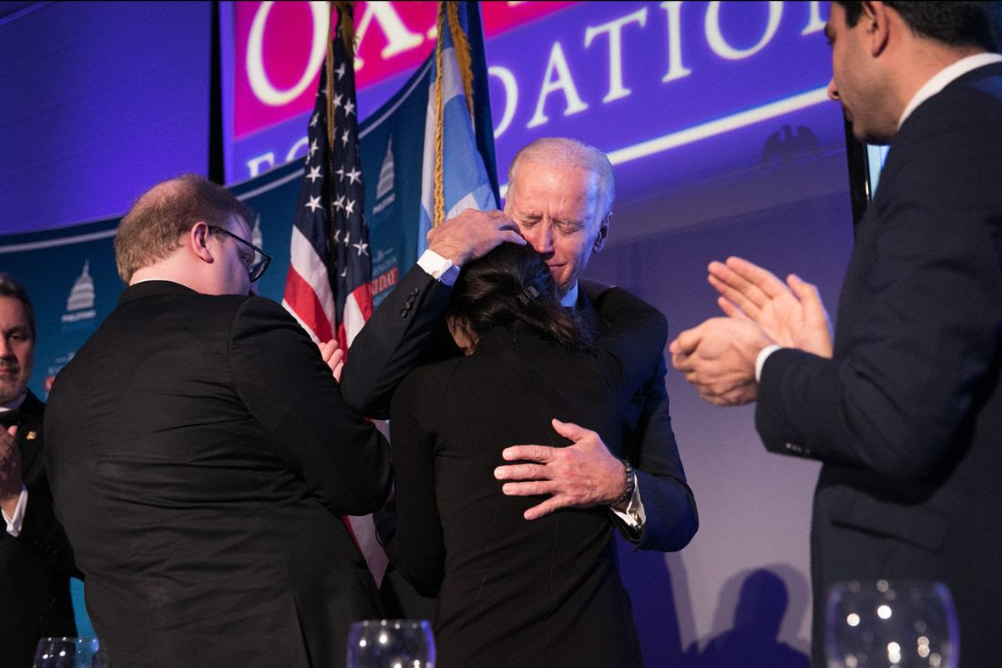 President Biden and Nadia Murad