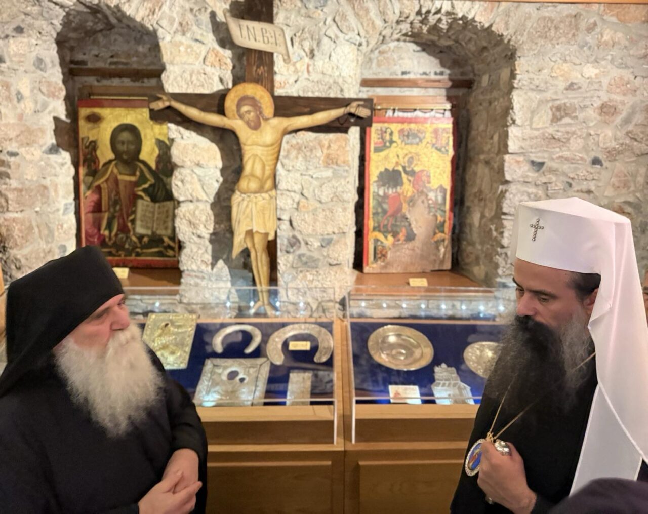 ΠΡΟΣΚΥΝΗΜΑ ΤΟΥ ΠΑΤΡΙΑΡΧΗ ΒΟΥΛΓΑΡΙΑΣ κ. κ. ΔΑΝΙΗΛ ΣΤΗΝ ΙΕΡΑ ΜΟΝΗ ΑΓΙΟΥ ΔΙΟΝΥΣΙΟΥ ΕΝ ΟΛΥΜΠΩ