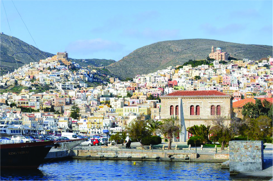Στοχευμένες επαφές και παρουσιάσεις του Δήμου Σύρου- Ερμούπολης στη διεθνή έκθεση WTM Στοχευμένες επαφές του Δήμου Σύρου- Ερμούπολης