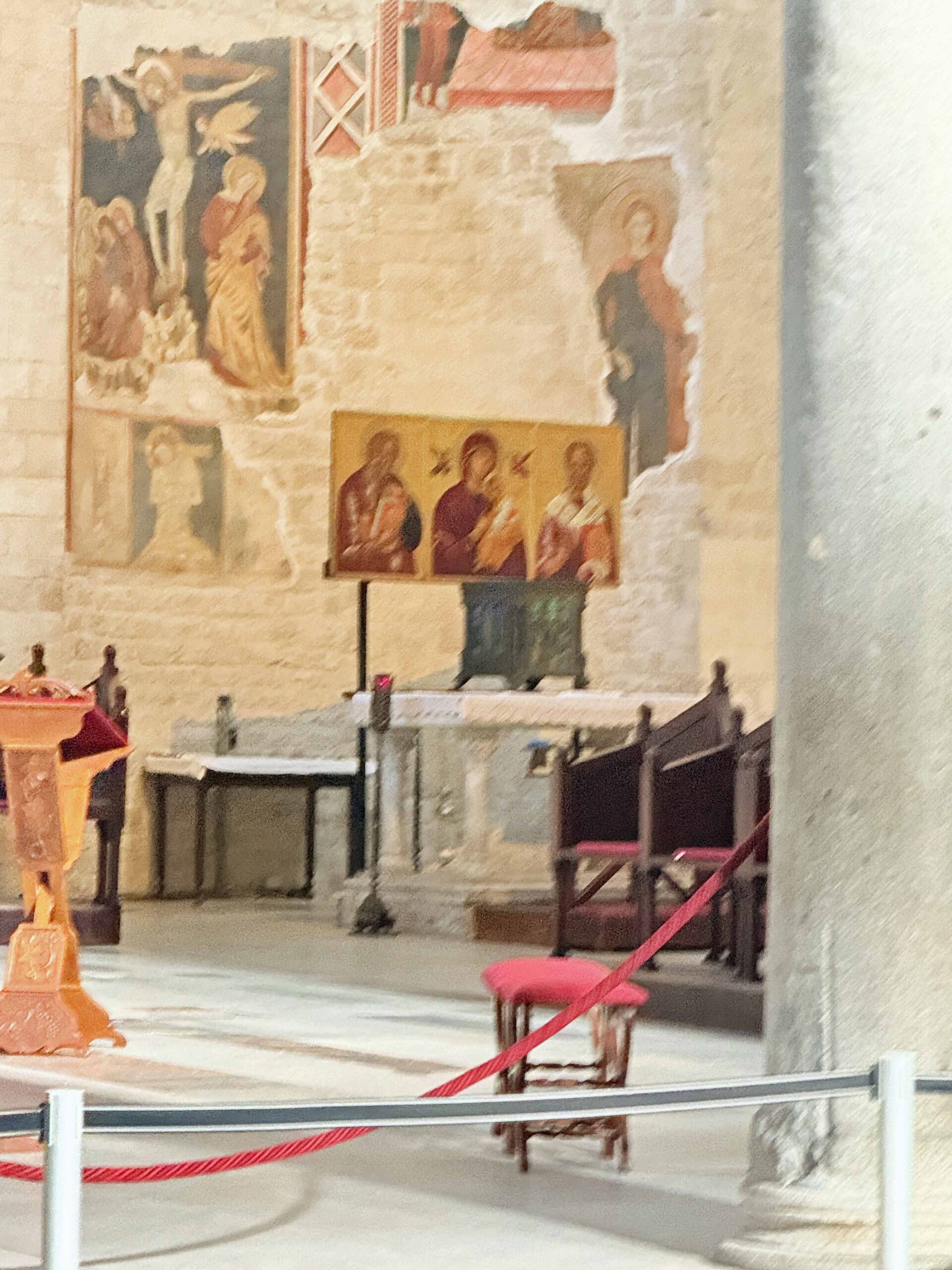 Greek Orthodox chapel, Tomb of St. Nicholas, Bari Italy