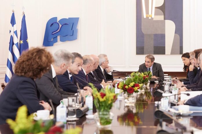 Στ. Καφούνης στη συνάντηση με τον Πρωθυπουργό : Ώρα για «New Deal» στο Εμπόριο για αύξηση παραγωγικότητας και ανταγωνιστικότητας Στ. Καφούνης στη συνάντηση με τον Πρωθυπουργό