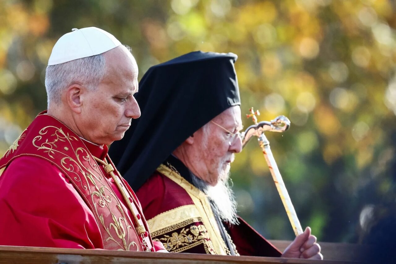 Ecumenical Patriarch Bartholomew and Pope Leo XIV Meet in Nicaea