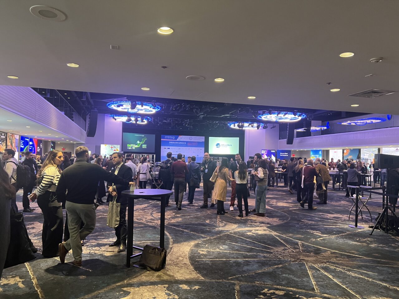 Minister Niki Kerameus addresses more than 1,400 attendees at the ReBrain Greece event at the Marriott Marquis in New York City. 3