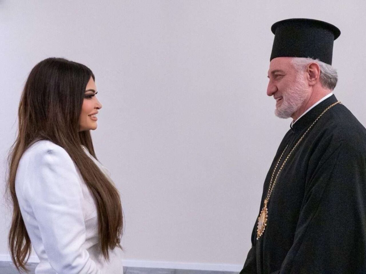 Abp. Elpidophoros visits Ambassador Guilfoyle in Athens Abp. Elpidophoros visits Ambassador Guilfoyle in Athens