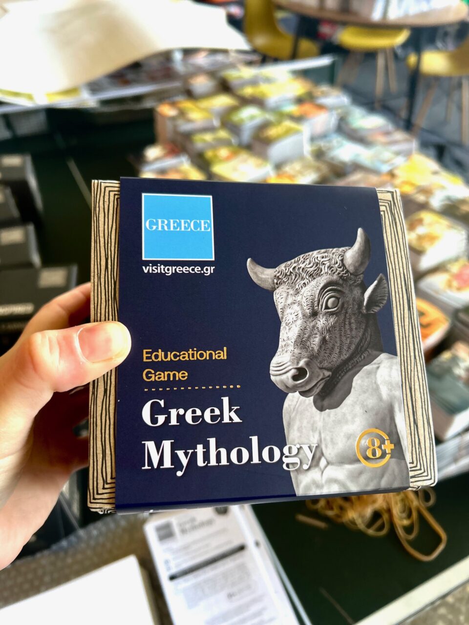 Το επιτραπέζιο παιχνίδι «Greek Mythology» πρεσβευτής 1