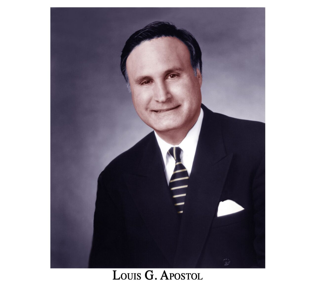 Louis George Apostol will continue to serve