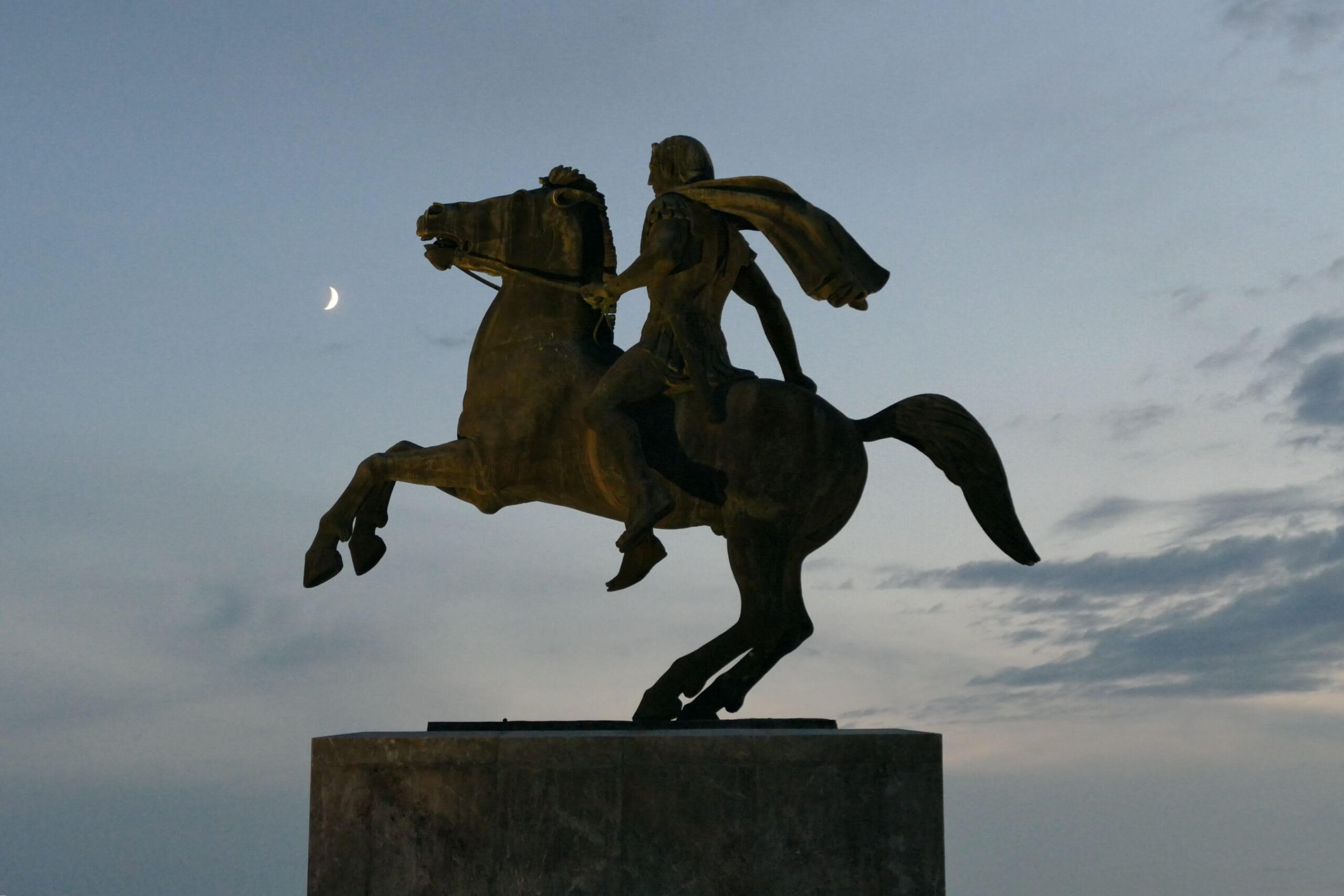 Alexander the Great statue
