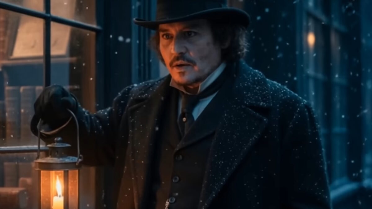 Life:«Ebenezer: A Christmas Carol»: Τα πρώτα στιγμιότυπα του Τζόνι Ντεπ από τη βικτωριανή υπερπαραγωγή του Τι Γουέστ «Ebenezer: A Christmas Carol»: Τα πρώτα στιγμιότυπα
