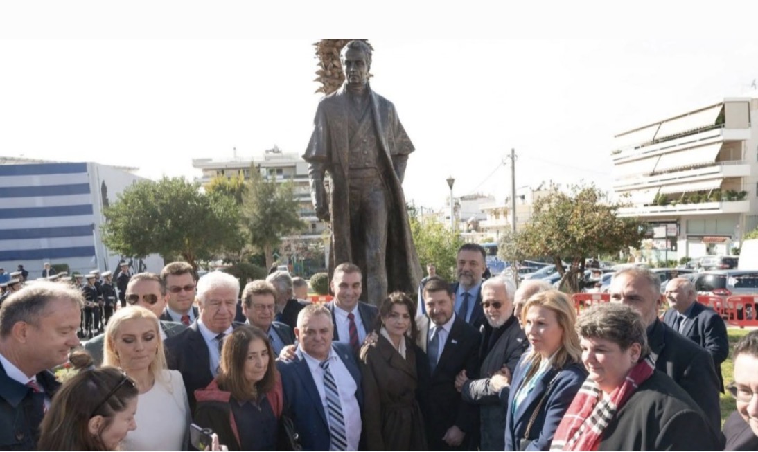 Αποκαλυπτήρια Ανδριάντα Ιωάννη Καποδίστρια στο Ελληνικό