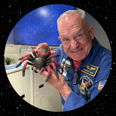 Challenger semifinalist, STEM educator and rocket expert Gregory Karas (IMAGE CREDIT: Challenger Learning Center)