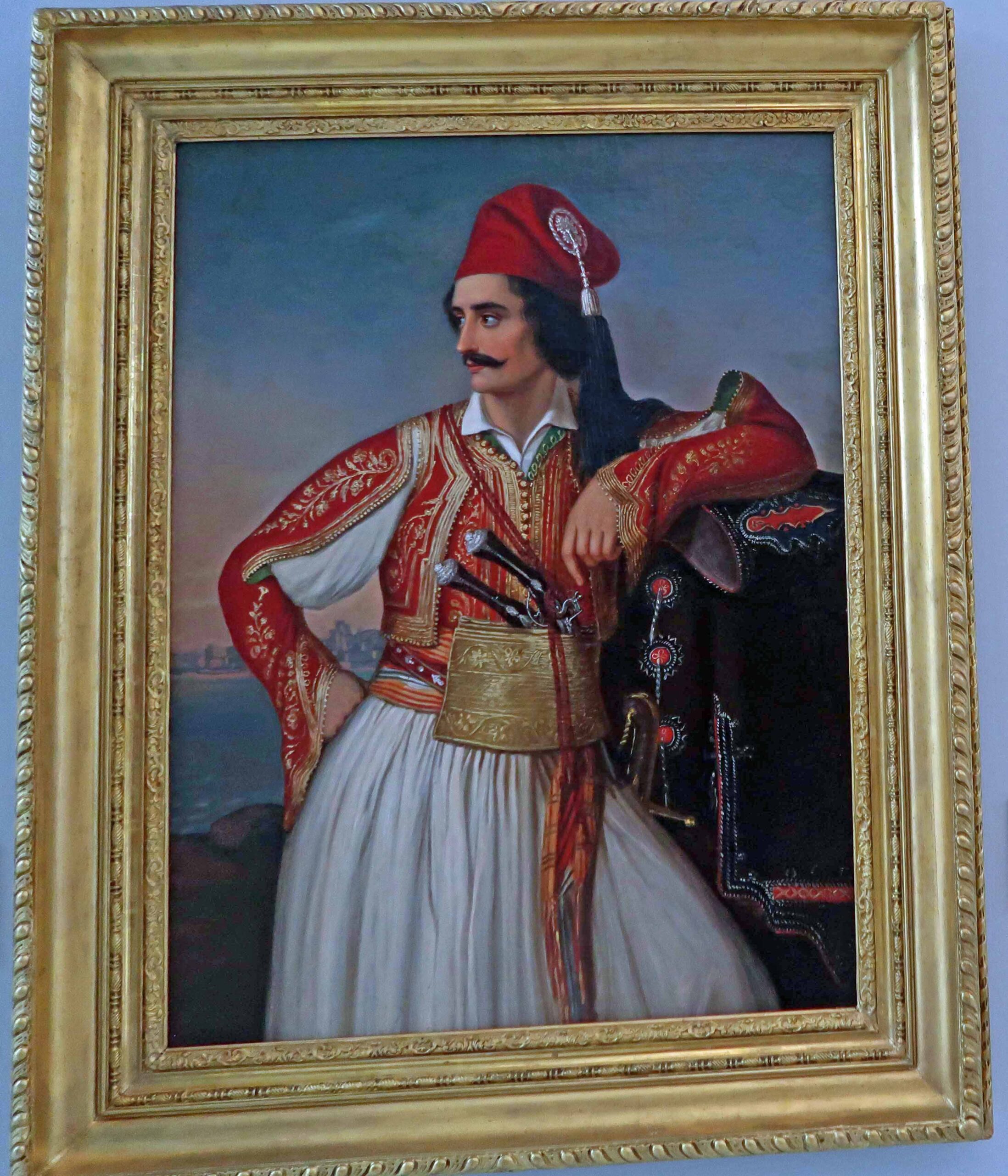 Portrait of fighter Anagnostopoulos