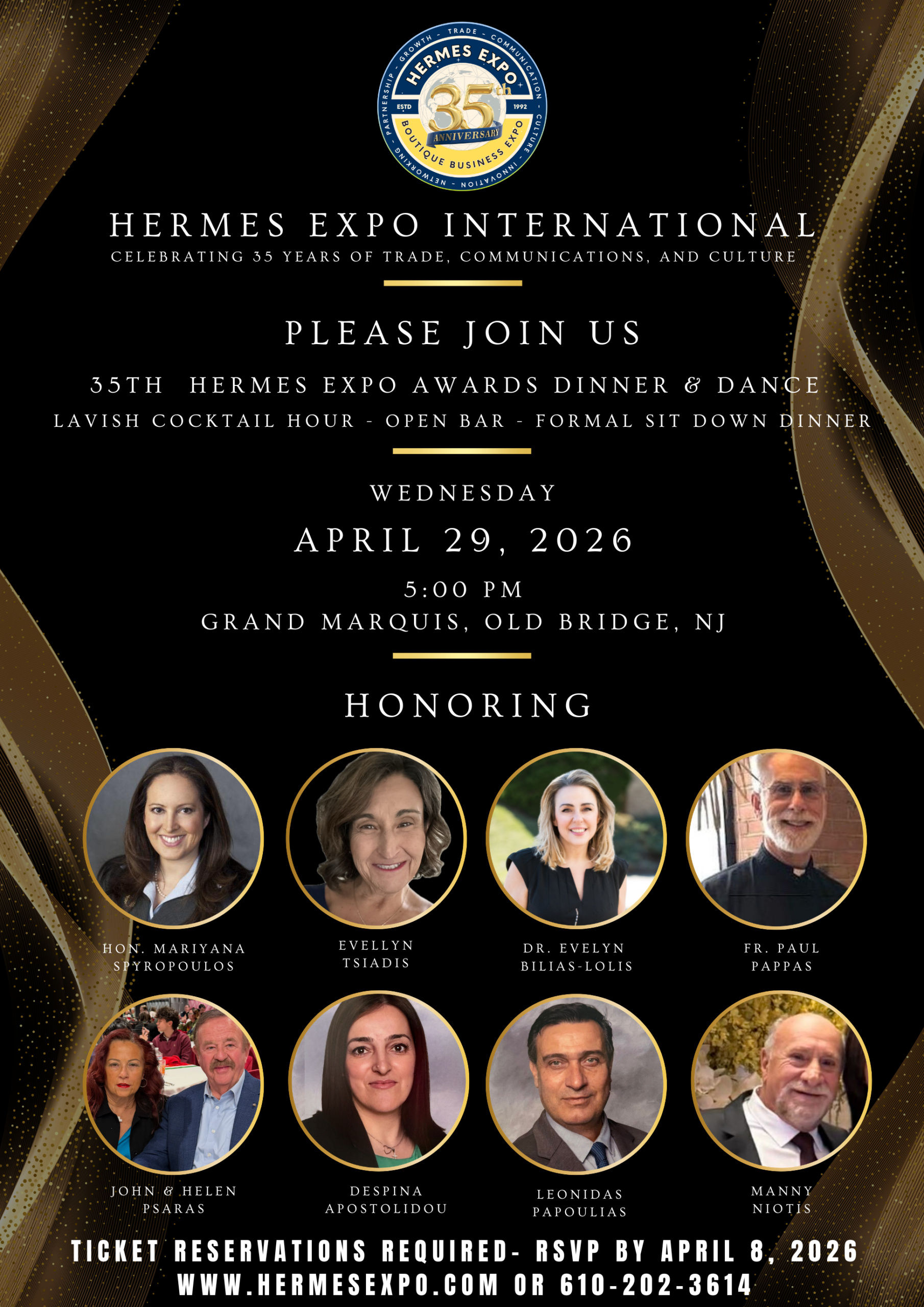 hermes expo 2026 dinner invite