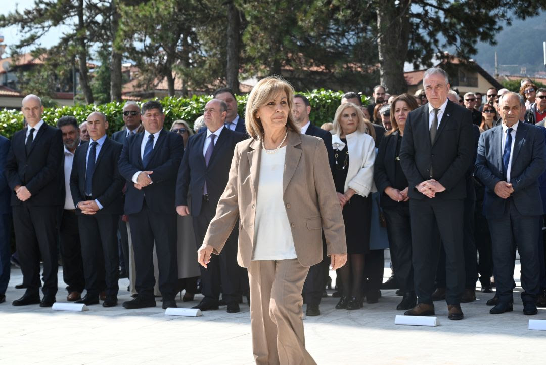 Στις εκδηλώσεις για την 148η επέτειο από την Επανάσταση του Ολύμπου η περιφερειάρχης Κ. Μακεδονίας Αθ. Αηδονά 148η επέτειο από την Επανάσταση του Ολύμπο