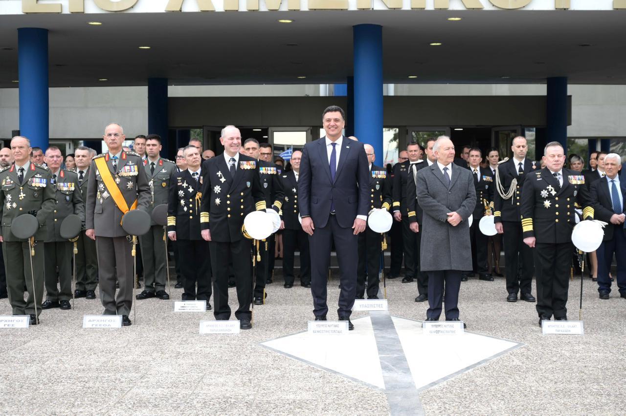 Β. Κικίλιας στην τελετή παράδοσης – παραλαβής καθηκόντων Αρχηγού Λ.Σ.– ΕΛ.ΑΚΤ.: «Το Λιμενικό Σώμα περνάει σε νέα εποχή» Κικίλιας στην τελετή παράδοσης καθηκόντων Αρχηγού Λ.Σ.– ΕΛ.ΑΚΤ