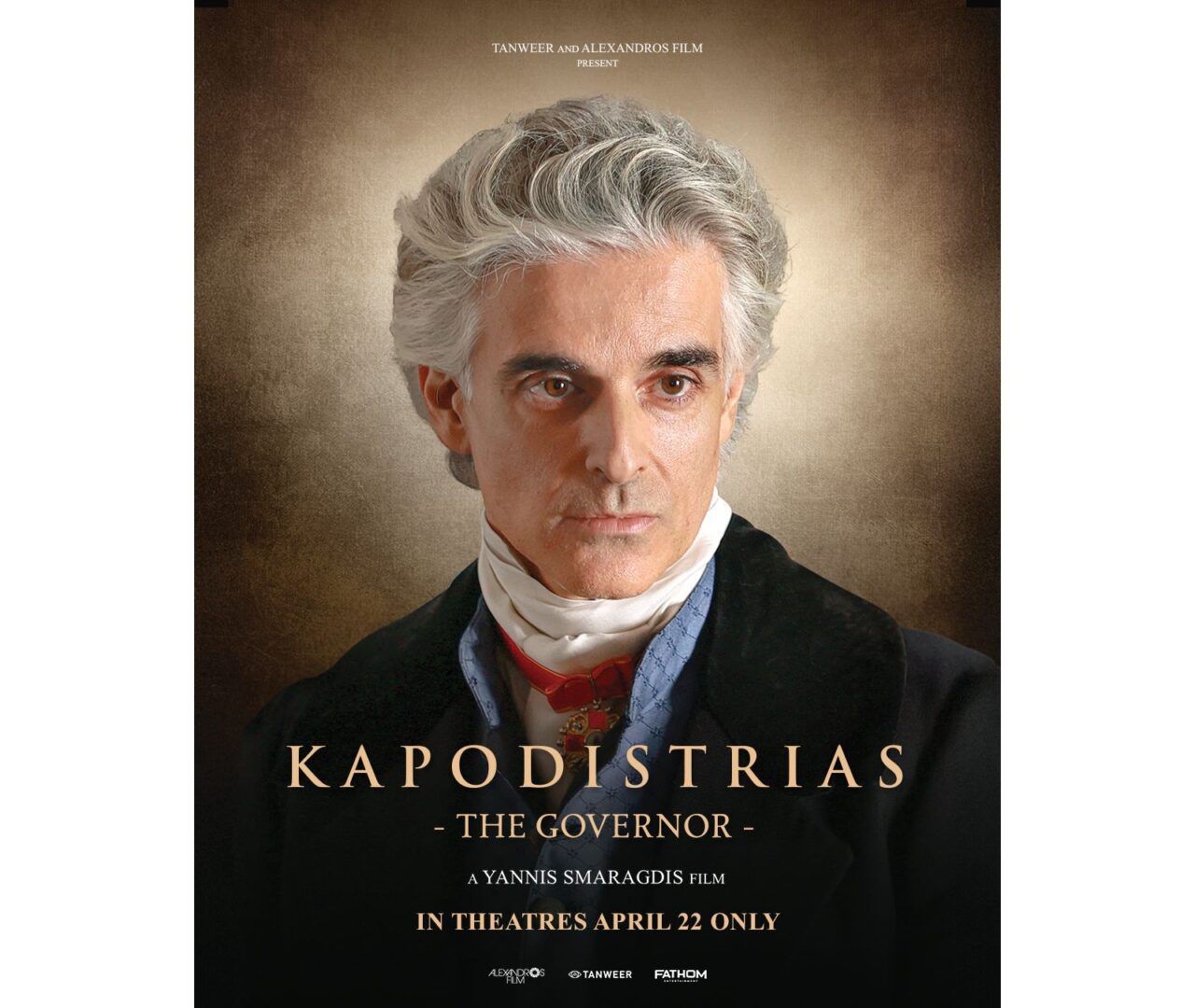 Special Pre-Screening Events Planned for Kapodistrias (The Governor) in Chicago and San Francisco Ahead of U.S. Opening April 22, 2026 Special Pre-Screening Events for Kapodistrias (The Governor)