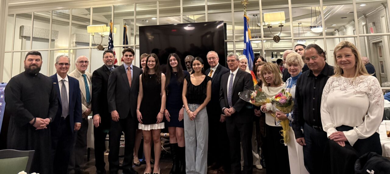 The AHEPA Family of Hempstead Presents the 2026 Constantine and Carol Cassis Scholarship Awards Presentation Honorees, Clergy, Casis Family and Leaders of AHEPA Family
