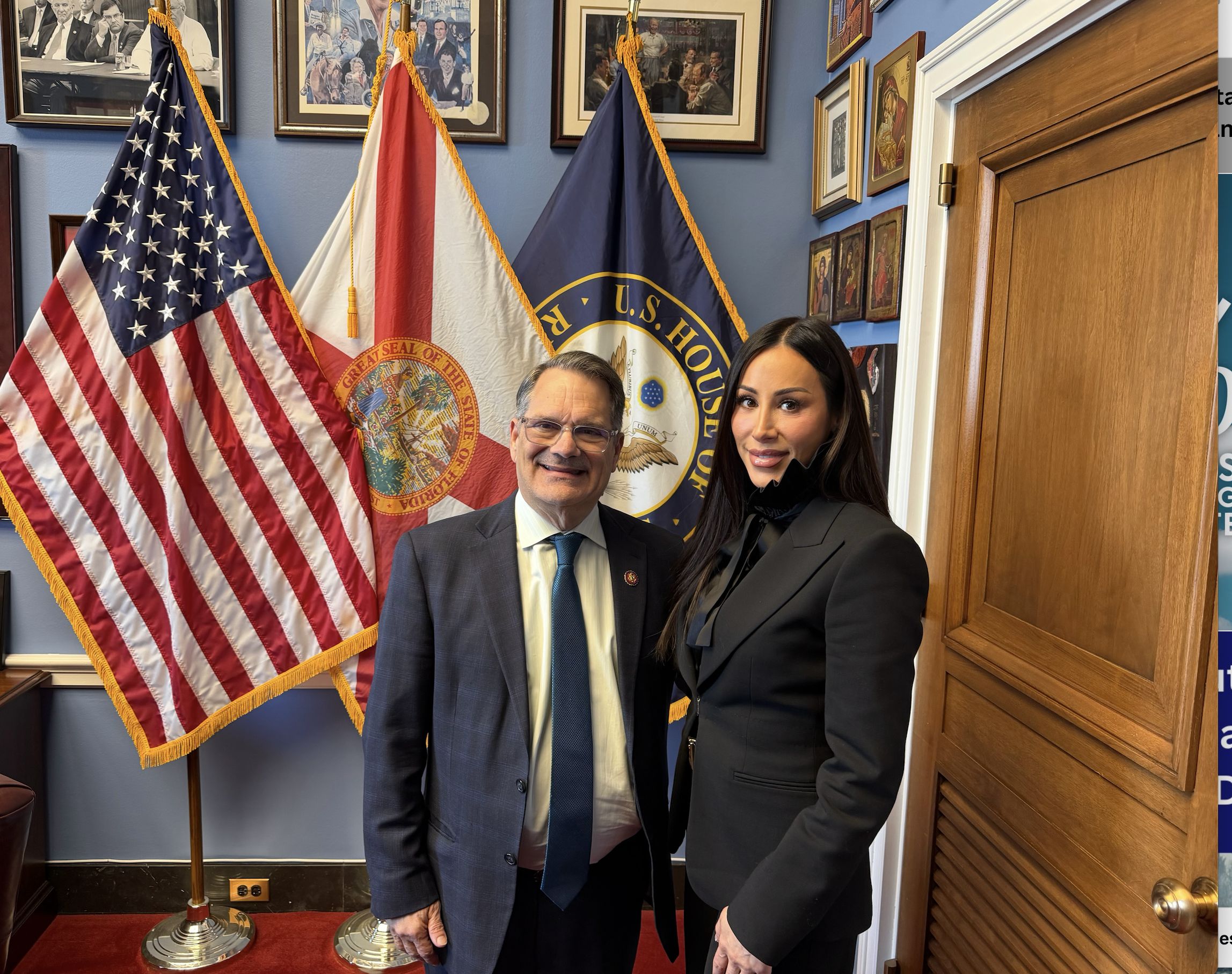 Congressman Gus Bilirakis with members of the Florida Farm Bureau in Washington this week, advocating for the needs of those who keep America fed.