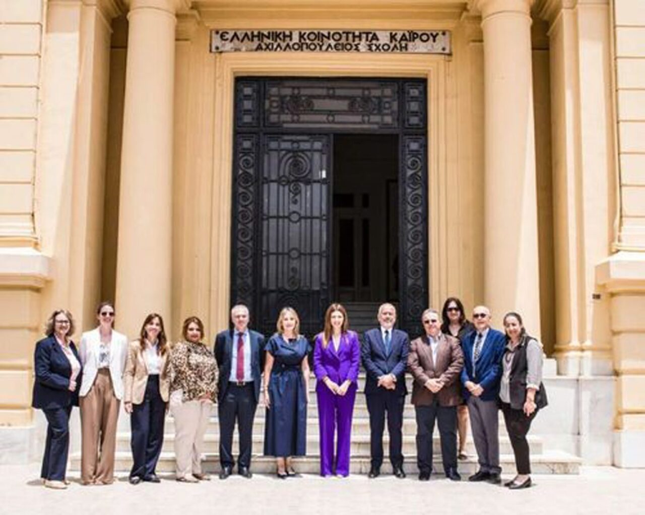 Επίσημη επίσκεψη Σ. Ζαχαράκη στην Αίγυπτο – Συνάντηση με τον πατριάρχη Αλεξανδρείας Θεόδωρο Β’ – Επίσκεψη στα ελληνικά σχολεία του Καϊρου Επίσημη επίσκεψη Σ. Ζαχαράκη στην Αίγυπτο
