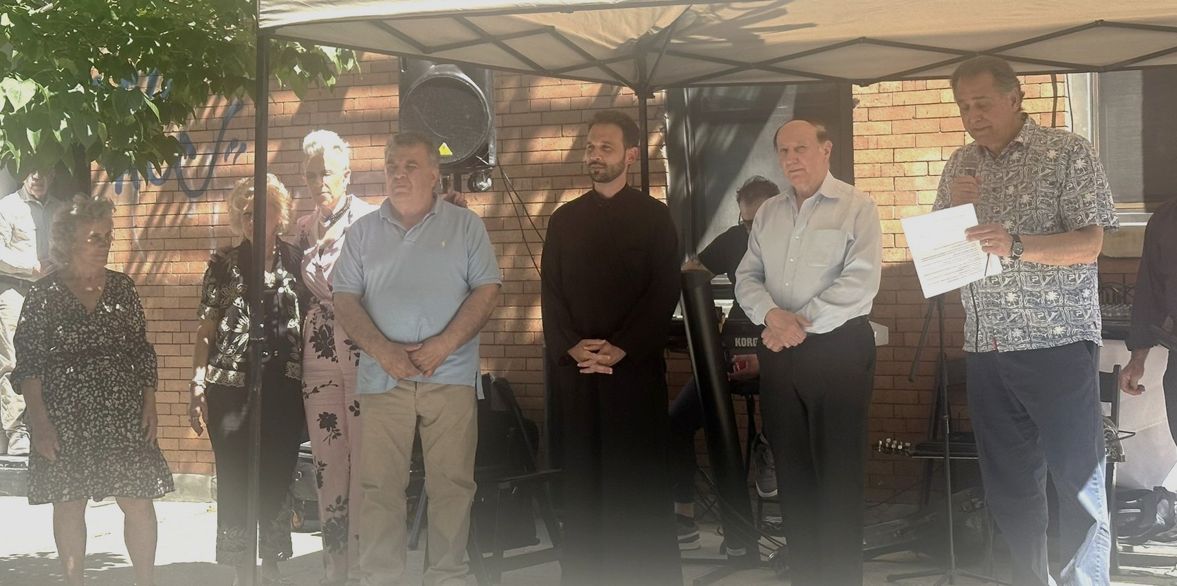 Father Michael Gavris blessing social