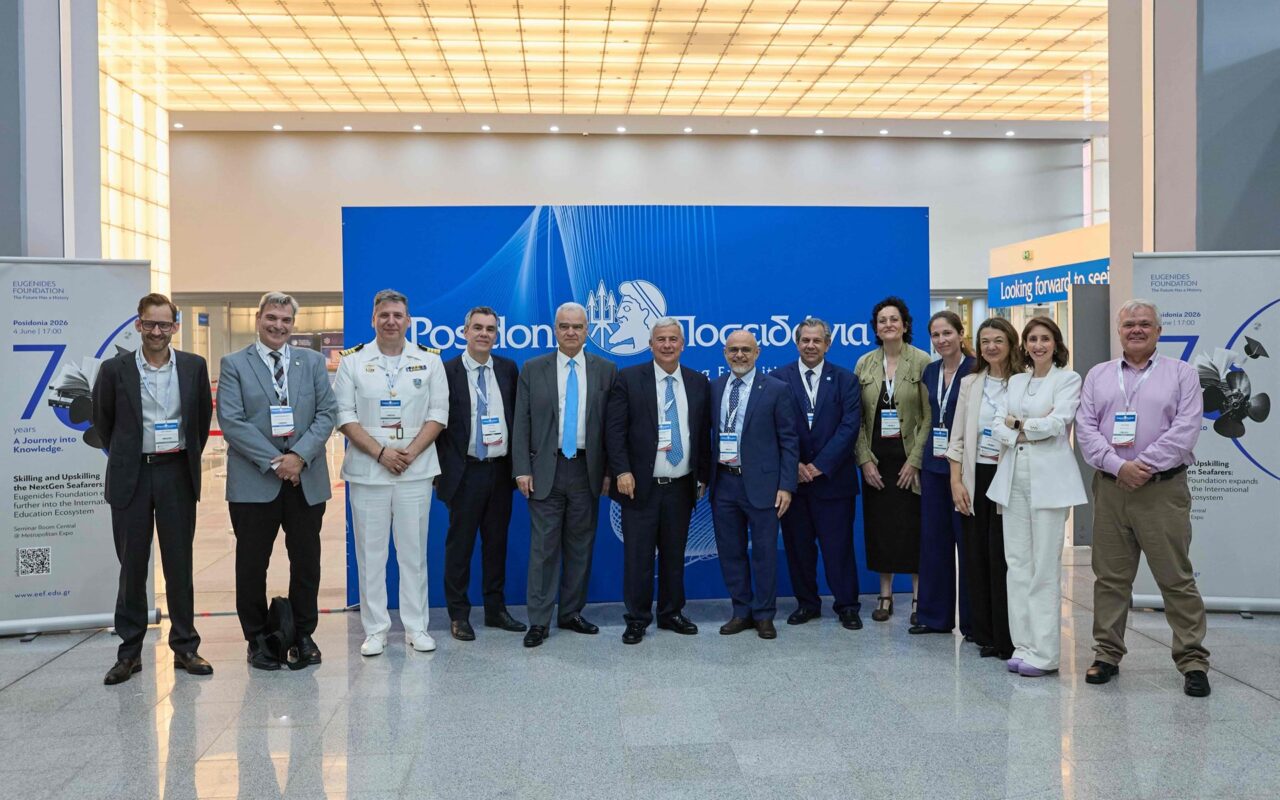Εκπαίδευση και ανάπτυξη δεξιοτήτων της νέα γενιάς ναυτικών στο επίκεντρο εκδήλωσης του Ιδρύματος Ευγενίδου στα Ποσειδώνια 2026 Εκπαίδευση και ανάπτυξη δεξιοτήτων της νέα γενιάς ναυτικών