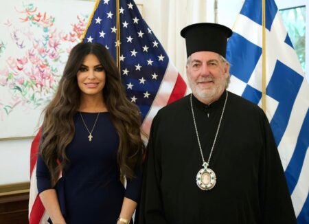Συνάντηση Κ. Γκίλφοϊλ με τον Αρχιεπίσκοπο Θυατείρων
