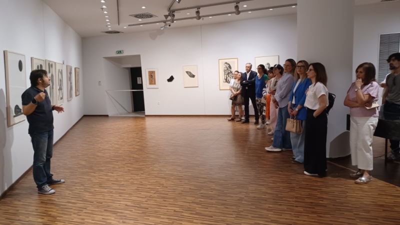 Έπεσε η αυλαία της έκθεσης με έργα της Βάσως Κατράκη
