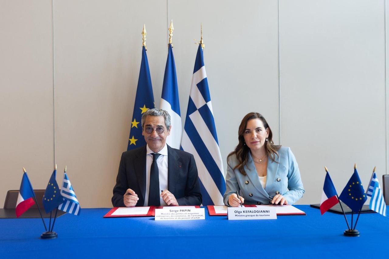 Ό. Κεφαλογιάννη: Ελλάδα και Γαλλία διαμορφώνουν μαζί το μέλλον του ευρωπαϊκού τουρισμού Ελλάδα και Γαλλία διαμορφώνουν το μέλλον του ευρωπαϊκού τουρισμού