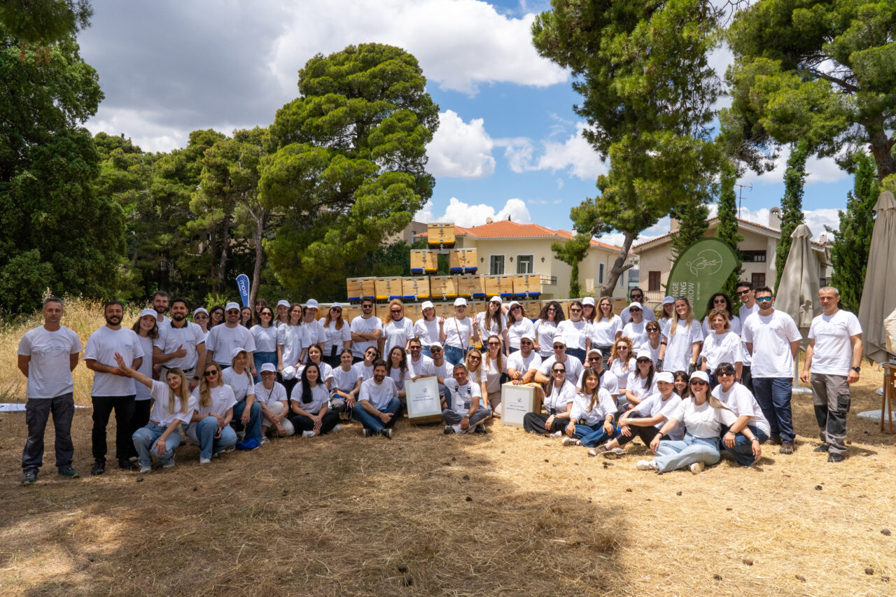 “Bee the Change”: Η team AEGEAN γιόρτασε την Παγκόσμια Ημέρα Περιβάλλοντος, αναλαμβάνοντας δράση για την προστασία των μελισσών “Bee the Change”: Η AEGEAN γιόρτασε την Παγκόσμια Ημέρα Περιβάλλοντος