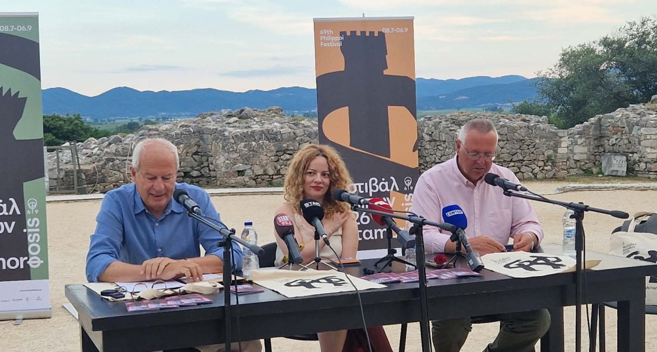 Στο αρχαίο θέατρο Φιλίππων η τέχνη μεταμορφώνει τον χρόνο