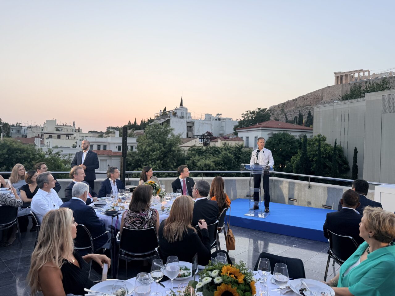 The Hellenic Initiative Unites Global Greek Leaders Beneath the Acropolis to Shape Greece’s Future The Hellenic Initiative Unites Global Greek Leaders Beneath the Acropolis to Shape Greece's Future